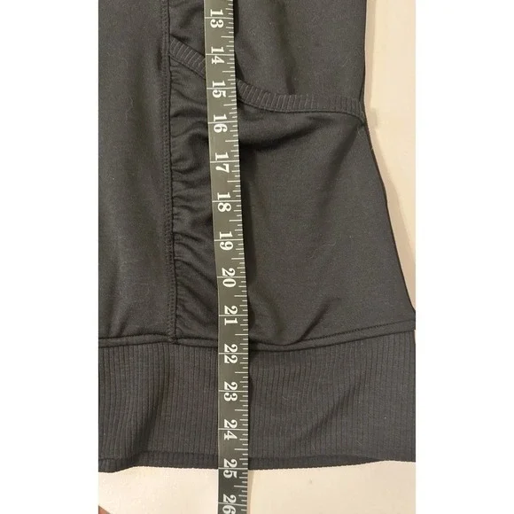 Athleta Zippy Jacket Women's Black Athleisure L - Picture 10 of 10